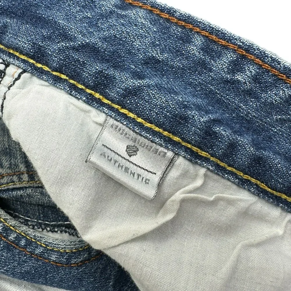 ROCAWEAR Jeans Mens Vintage Relaxed Baggy Button Fly‎ Hip Hop Embroidered 38x31
